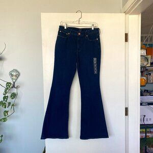 Full Length Flare Jeans - J Crew